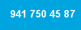 941 750 45 87 941 750 45 87